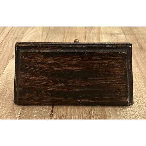 Vintage Ornate Black Gilt Gold Acanthus Wall Shelf Bracket Display Shelves Italy - Picture 4 of 5